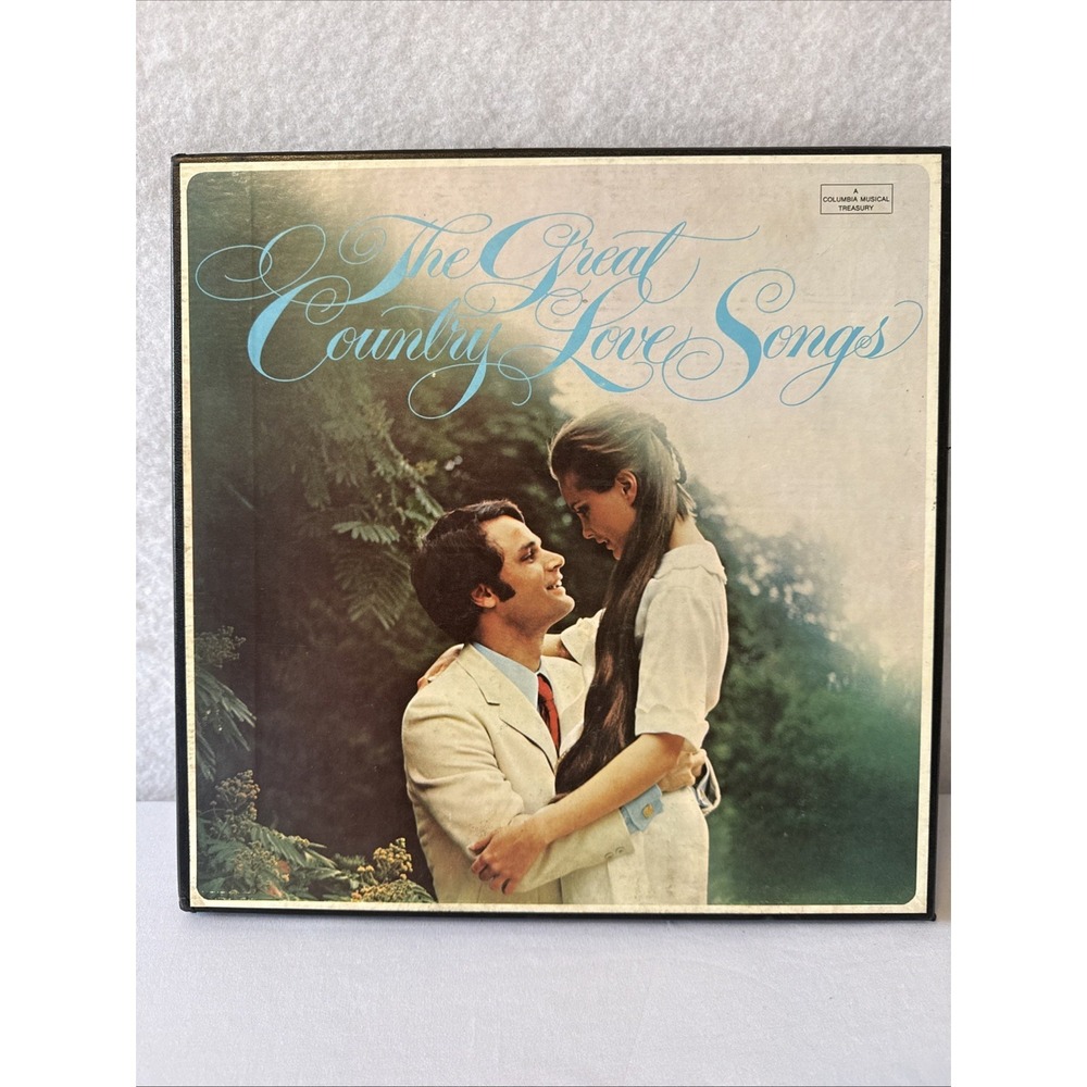 The Great Country Love Songs 4 LP Columbia Vinyl Record Box Set Vintage 1970s